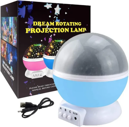 Led Rotating Night Light | Star Master Children Projector