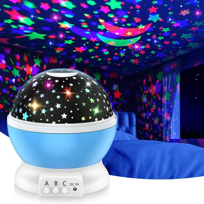 Led Rotating Night Light | Star Master Children Projector