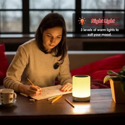 Portable Touch Lamp Bluetooth Speaker