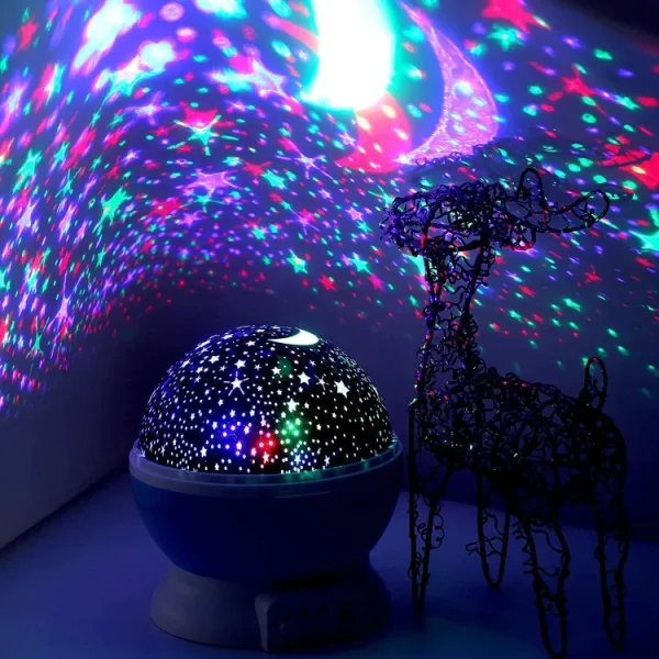 Led Rotating Night Light | Star Master Children Projector