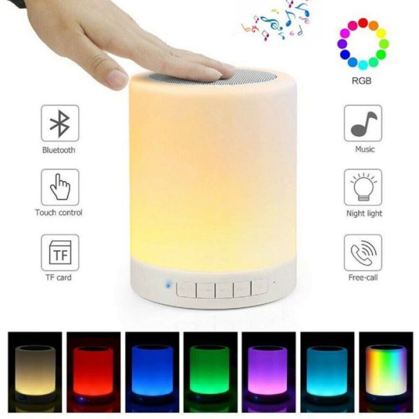 Portable Touch Lamp Bluetooth Speaker