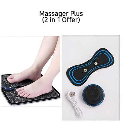 Pack Of 2 Massagers Mini Massager -foot Massager