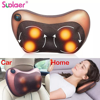 Massage Pillow Relax Vibrator Shoulder & Back